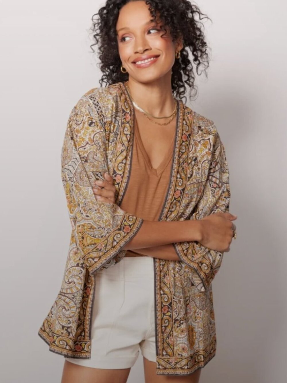 Cleobella Kaleidoscope Wrap Womens Size M/L Paisley